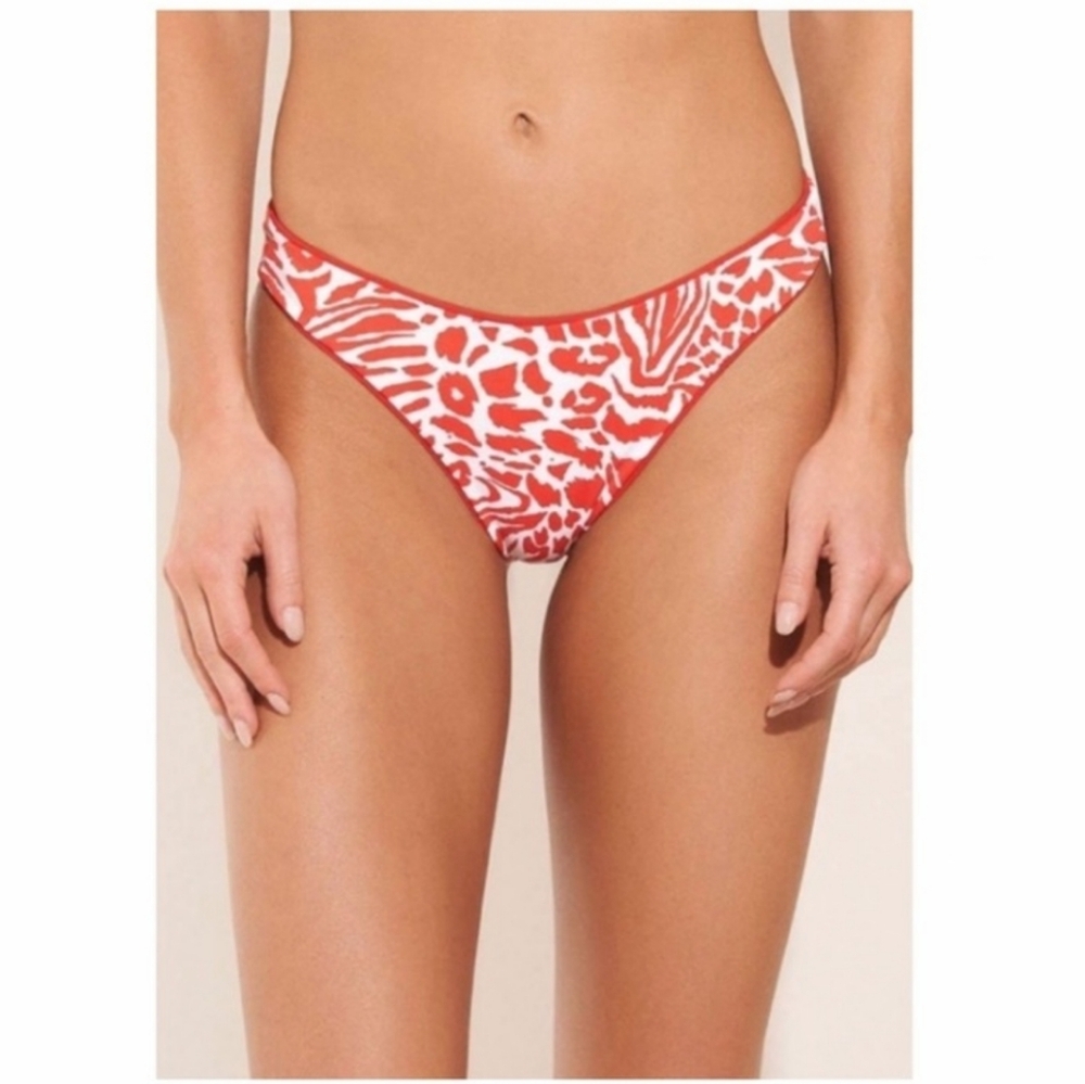 NWT Maaji Jungle Begonia Reversible Bikini Only Size L